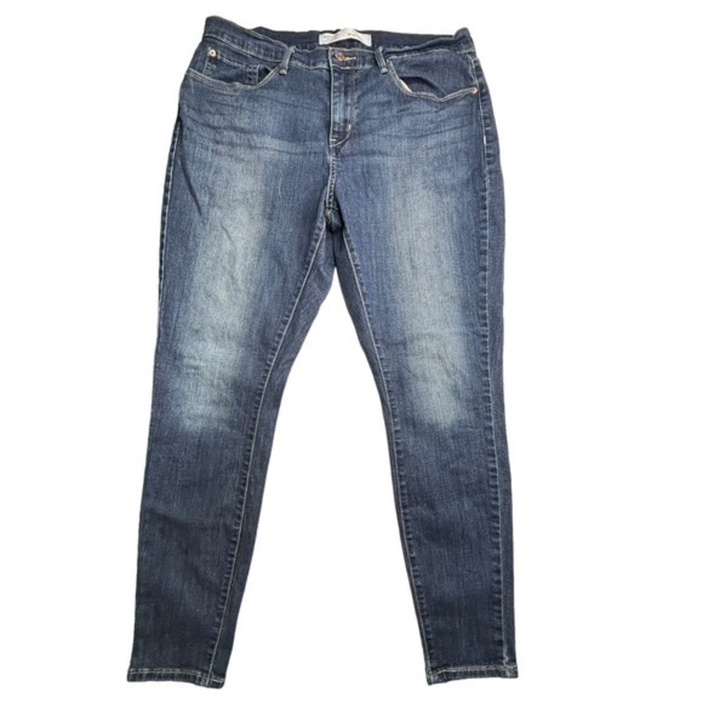 Signature by Levi‎ Strauss Pants Curvy Mid Rise Skinny Jeans Size 16M